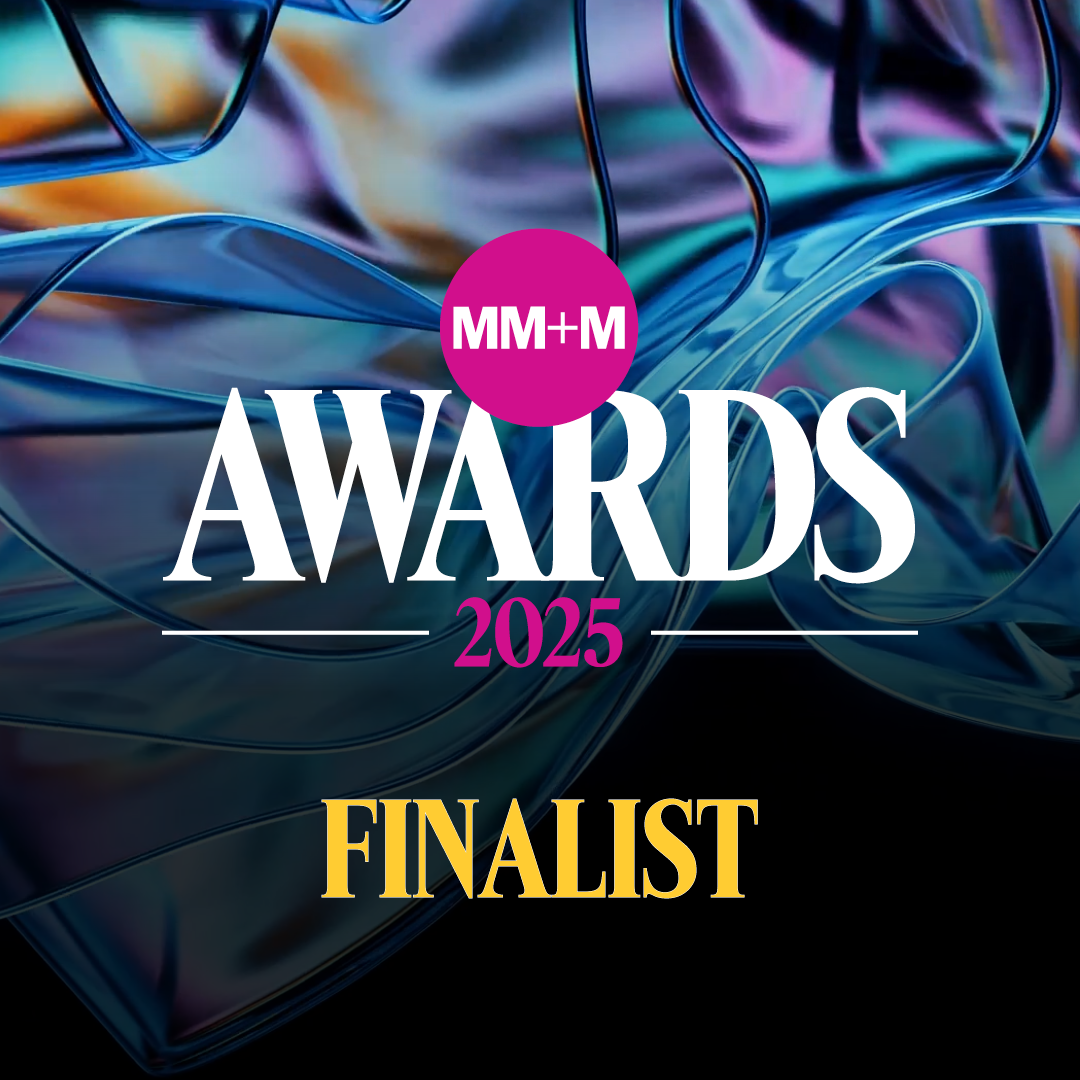 MM+M Awards 2025 Finalist badge